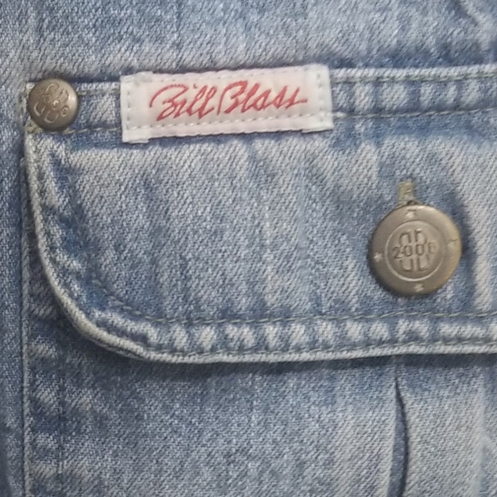 Bill Blass 2000 pleated shorts w unusual pockets - Picture 5 of 9